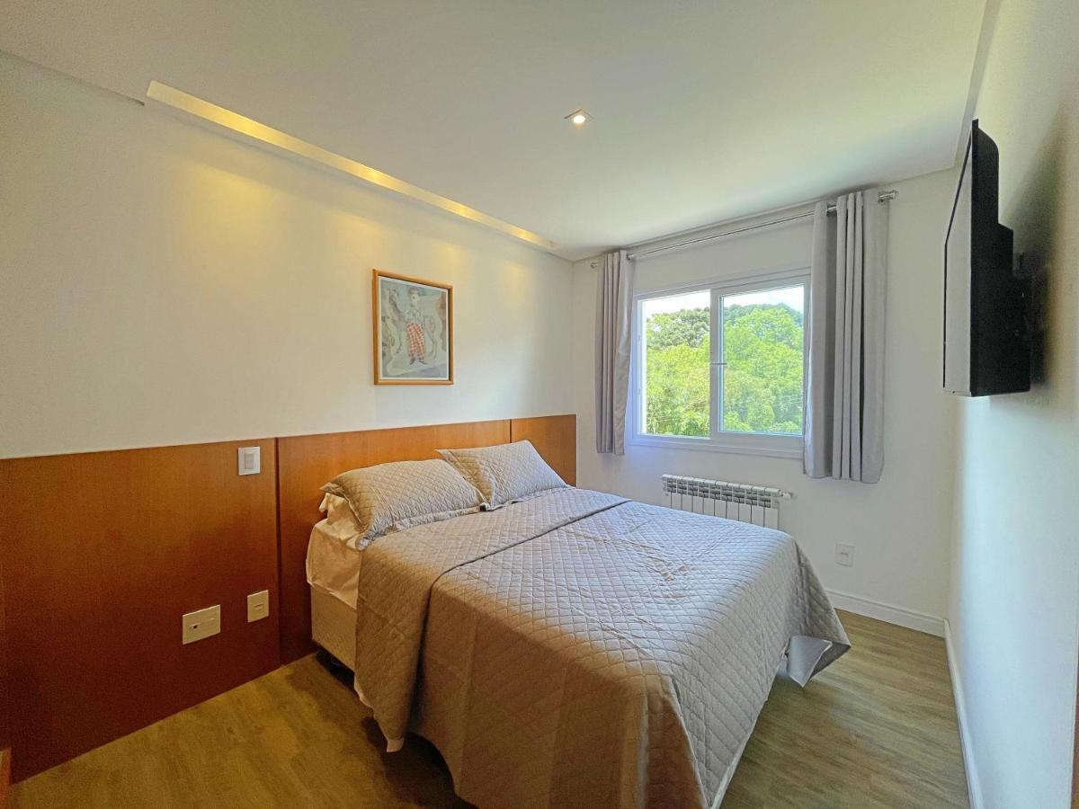 Apartmán No Coracao De Gramado, A 350M Da Rua Coberta! Exteriér fotografie