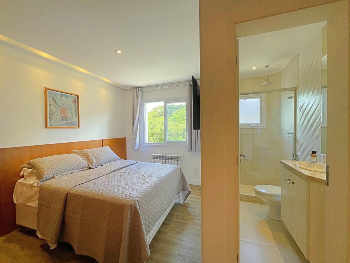 Apartmán No Coracao De Gramado, A 350M Da Rua Coberta! Exteriér fotografie